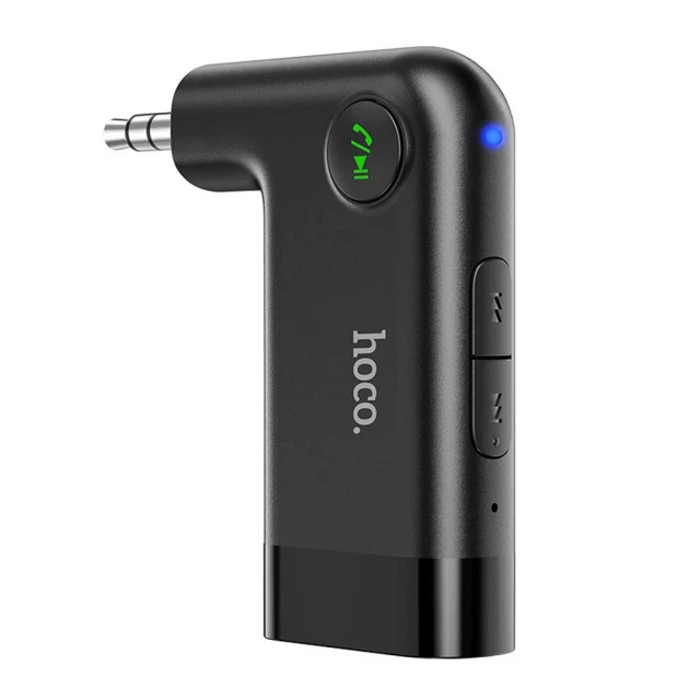 Ресивер автомобільний Hoco E53 Bluetooth AUX Black (6931474729750)