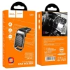 Автотримач Hoco CA74 магнітний на дефлектор Black-Grey (6931474733931)