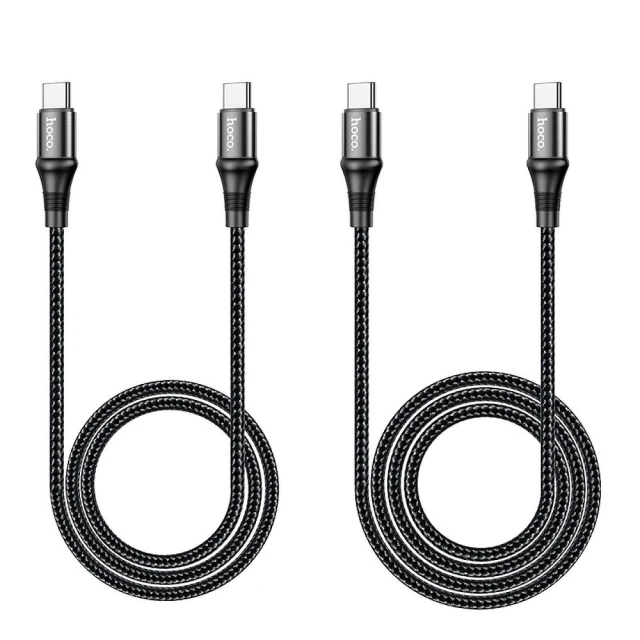 Кабель Hoco X50 USB C до USB C PD 5A 100W 1 м Black (6931474734259)