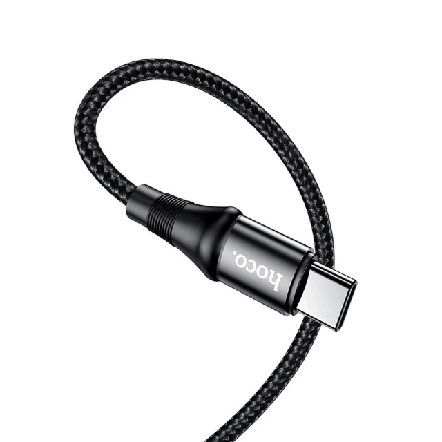 Кабель Hoco X50 USB C до USB C PD 5A 100W 1 м Black (6931474734259)