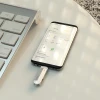 USB-флешка Hoco UD10 32 ГБ USB 3.0 Type-A + Type-C Silver (6931474738653)