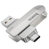 USB-флешка Hoco UD10 64GB USB 3.0 (USB A + USB C) Silver (6931474738660)