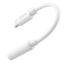 Адаптер Hoco LS30 AUX USB C to Jack 3.5mm White (6931474739346)
