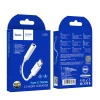 Адаптер Hoco LS30 AUX USB C to Jack 3.5mm White (6931474739346)