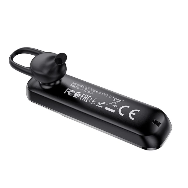 Bluetooth гарнітура Hoco E57 Black (6931474739438)