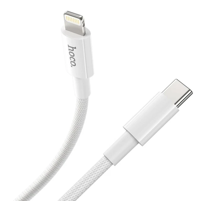 Кабель Hoco X56 USB C to Lightning White (6931474740892)
