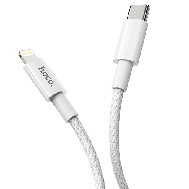 Кабель Hoco X56 USB C to Lightning White (6931474740892)