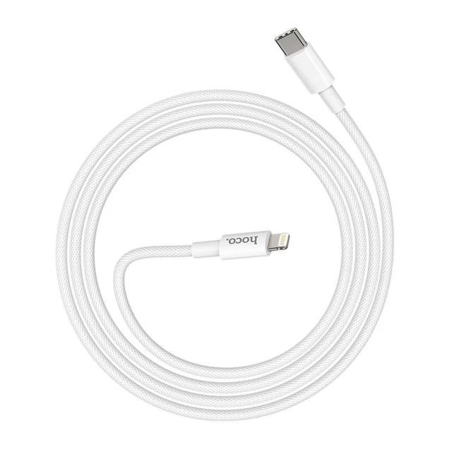 Кабель Hoco X56 USB C to Lightning White (6931474740892)