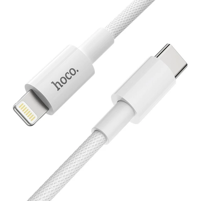 Кабель Hoco X56 USB C to Lightning White (6931474740892)