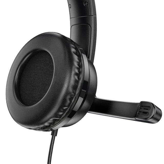 Навушники Hoco W103 Jack 3.5 mm Black (6931474741615)