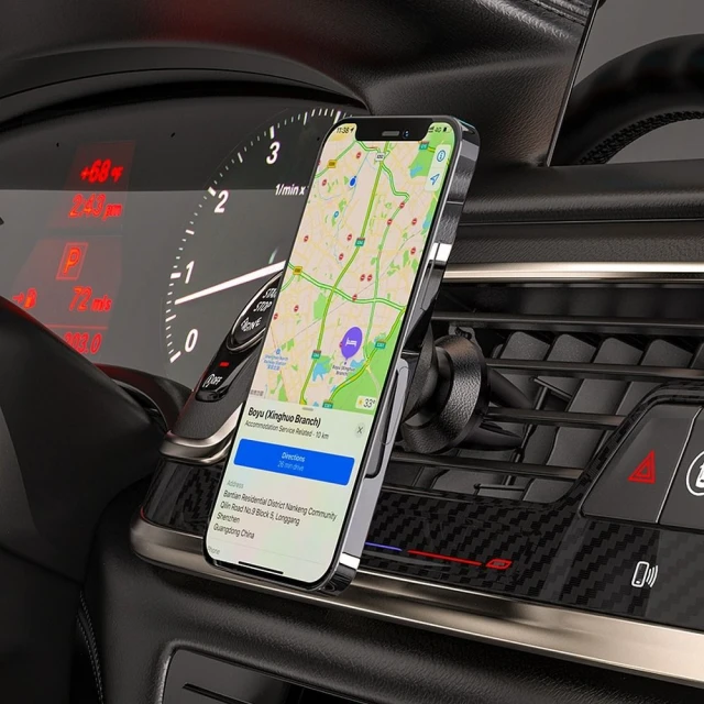Автотримач Hoco магнітний CA81 Black (6931474743879)