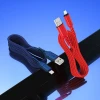 Кабель Hoco X59 USB-A to Lightning 2.4A 1m Blue (6931474744883)
