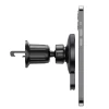 Автотримач Hoco CA85 бездротова зарядка 15W на дефлектор Black (6931474745484)