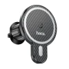 Автотримач Hoco CA85 бездротова зарядка 15W на дефлектор Black (6931474745484)