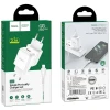 Мережевий зарядний пристрій Hoco N2 USB A 2A 10W + кабель USB A to Lightning White (6931474746122)