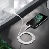 Мережевий зарядний пристрій Hoco N2 USB A 2A 10W + кабель USB A to Lightning White (6931474746122)