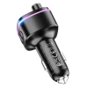 Трансмиттер автомобильный Hoco E62 Bluetooth 2 x USB A + USB C QC3.0 PD 20W Black (6931474756299)