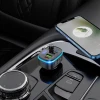 Трансмиттер автомобильный Hoco E62 Bluetooth 2 x USB A + USB C QC3.0 PD 20W Black (6931474756299)
