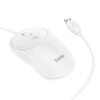 Мышь проводная Hoco USB A 1600 dpi GM13 White (6931474757852)