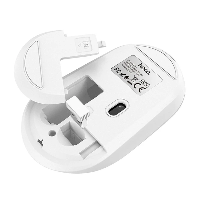 Бездротова миша Hoco 2.4G 1200 dpi GM14 White (6931474757876)