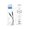 Кабель Hoco UPA19 AUX 3.5mm to 3.5mm 1m Black (6931474759863)