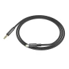 Кабель Hoco UPA19 AUX Jack 3.5 mm to Lightning 1 м Black (6931474759924)