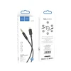 Кабель Hoco UPA19 AUX Jack 3.5 mm to Lightning 1 м Black (6931474759924)