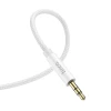 Кабель AUX Jack 3.5 mm to USB-C Hoco UPA19 1 м Silver (6931474759955)