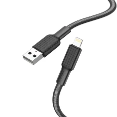 Кабель Hoco X69 USB A to Lightning Black White (6931474760203)