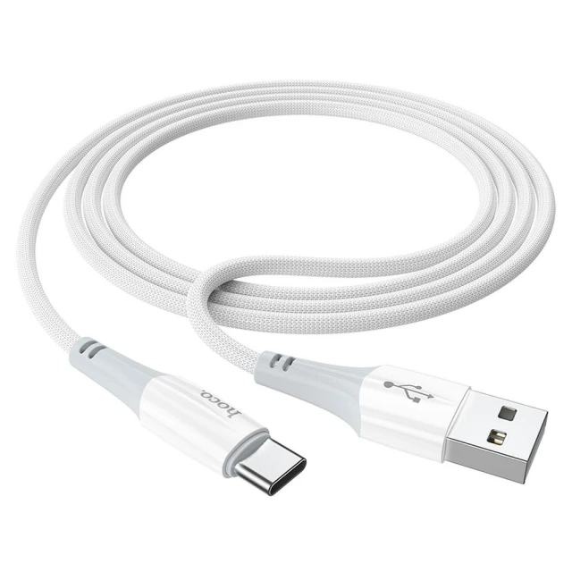 Кабель Hoco X70 USB A до USB C 3A 1 м White (6931474760487)