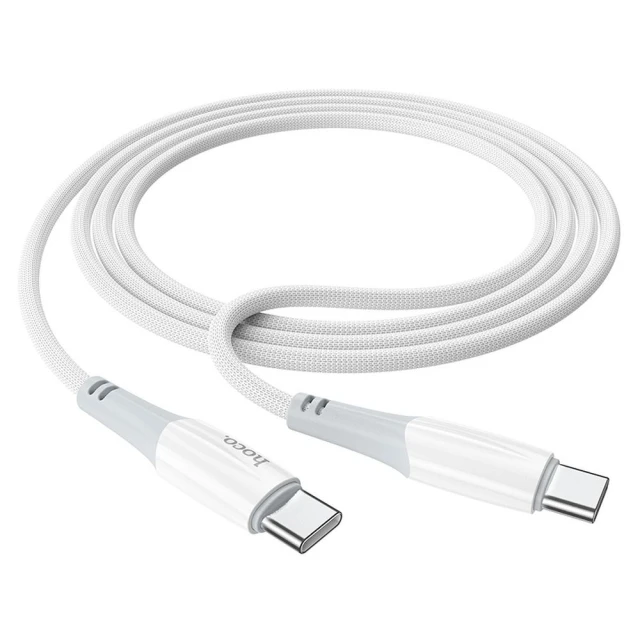 Кабель Hoco X70 USB C до USB C PD 3A 60W 1 м White (6931474760517)