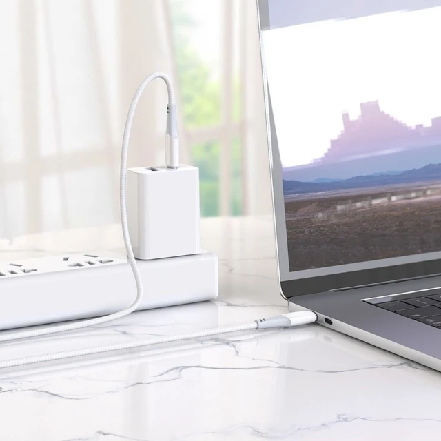 Кабель Hoco X70 USB C до USB C PD 3A 60W 1 м White (6931474760517)