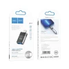 Адаптер Hoco UA17 OTG USB A to Lightning Black (6931474761989)