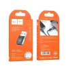 Адаптер Hoco UA17 OTG USB A to USB C Black (6931474762009)