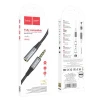 Кабель AUX Hoco UPA20 Jack 3.5 mm 2 м Black (6931474762160)