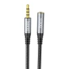 Кабель AUX Hoco UPA20 Jack 3.5 mm 2 м Black (6931474762160)