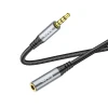 Кабель AUX Hoco UPA20 Jack 3.5 mm 2 м Black (6931474762160)
