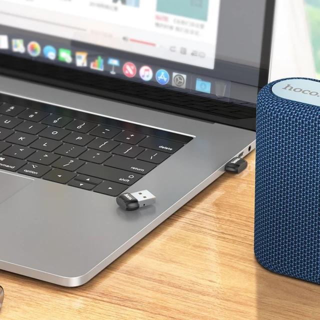 Адаптер Hoco UA18 USB A Bluetooth Black (6931474762399)