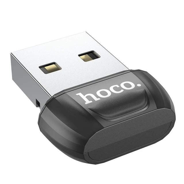 Адаптер Hoco UA18 USB A Bluetooth Black (6931474762399)