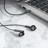 Наушники Hoco M93 проводные вакуумные Jack 3.5 mm Black (6931474765222)