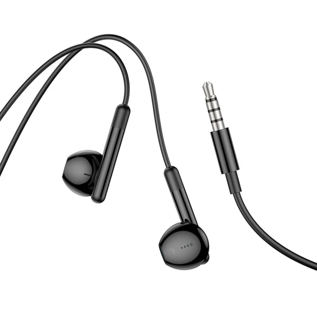 Наушники Hoco M93 проводные вакуумные Jack 3.5 mm Black (6931474765222)