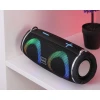 Колонка бездротова Hoco HC12 LED 2x5W Black (6931474765789)
