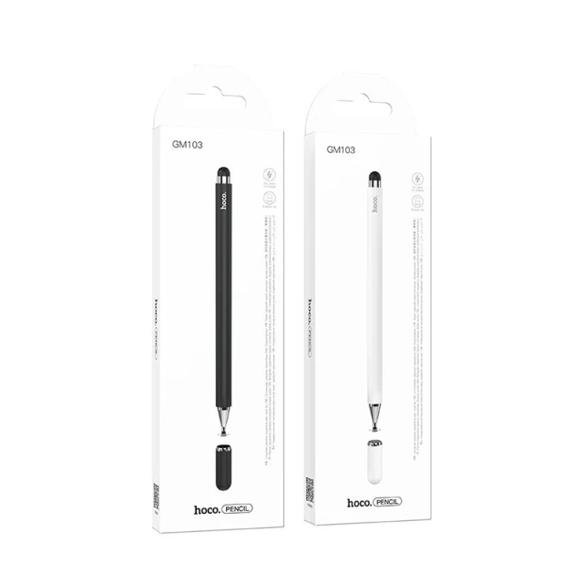 Стилус пассивный Hoco GM103 White (6931474767127)