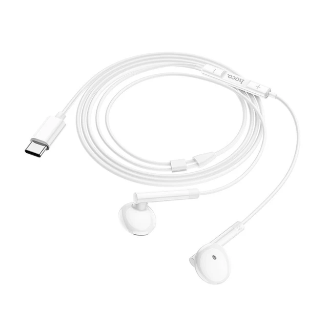 Навушники Hoco M95 USB-C White (6931474769404)