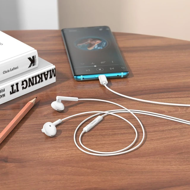 Навушники Hoco M95 USB-C White (6931474769404)