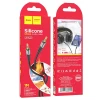 Кабель Hoco UPA22 AUX Jack 3.5 mm — Jack 3.5 mm 1 м Black (6931474769459)
