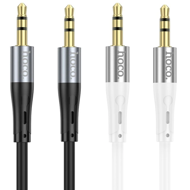Кабель Hoco UPA22 AUX Jack 3.5 mm — Jack 3.5 mm 1 м Black (6931474769459)