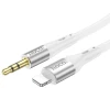 Кабель Hoco UPA22 AUX Jack 3.5 mm to Lightning 1 m White (6931474769480)