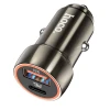 Автомобільний зарядний пристрій Hoco Z46A USB A + USB C QC3.0 PD 20W Grey (6931474770332)