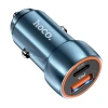 Автомобільний зарядний пристрій Hoco Z46A USB A + USB C QC3.0 PD 20W Blue (6931474770349)